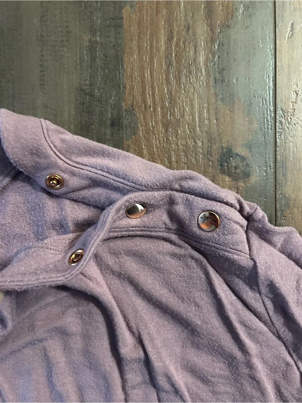 Maternity 3/4 sleeve top. Size large. - Picture 3 of 4
